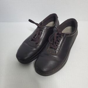 SAS Tripad Comfort Womens Leather Comfort Shoes Size 8 M Tie Oxfords Vintage 90s
